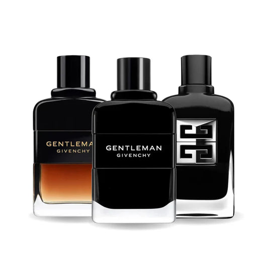 PACK MIT 3 PARFUMS: GENTLEMAN, GENTLEMAN RESERVE UND GENTLEMAN SOCIETY 100ML